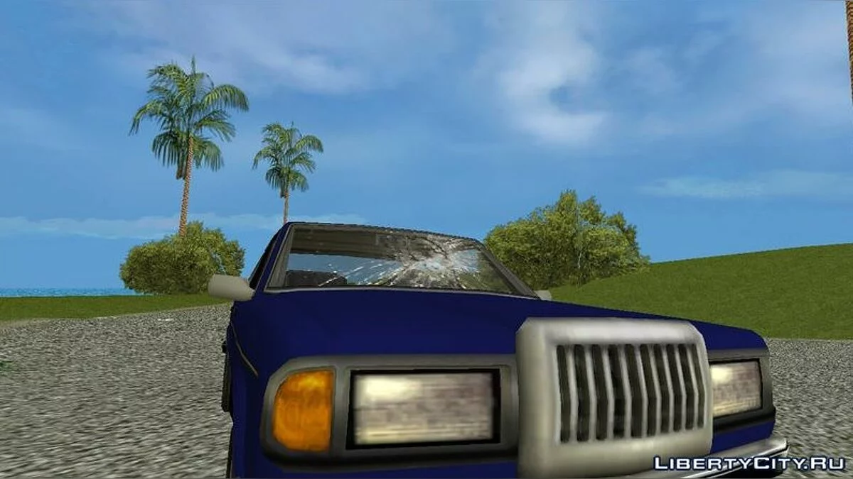 Реалистичное повреждение стекла  / GTA Vice City