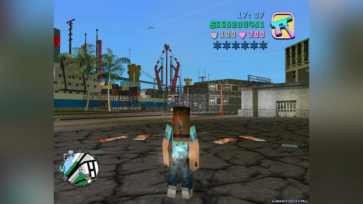 Port Docks Updated Textures / GTA Vice City
