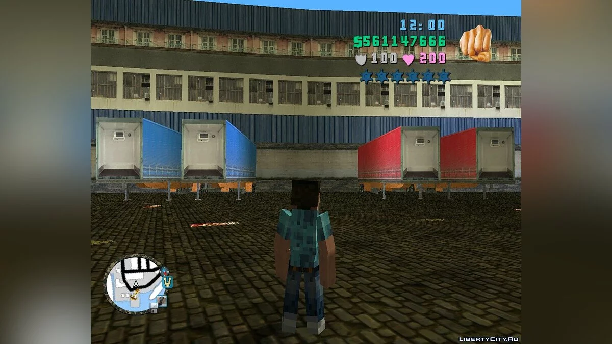Port Docks Updated Textures / GTA Vice City