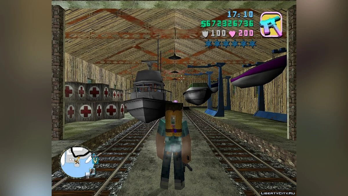 Port Docks Updated Textures / GTA Vice City