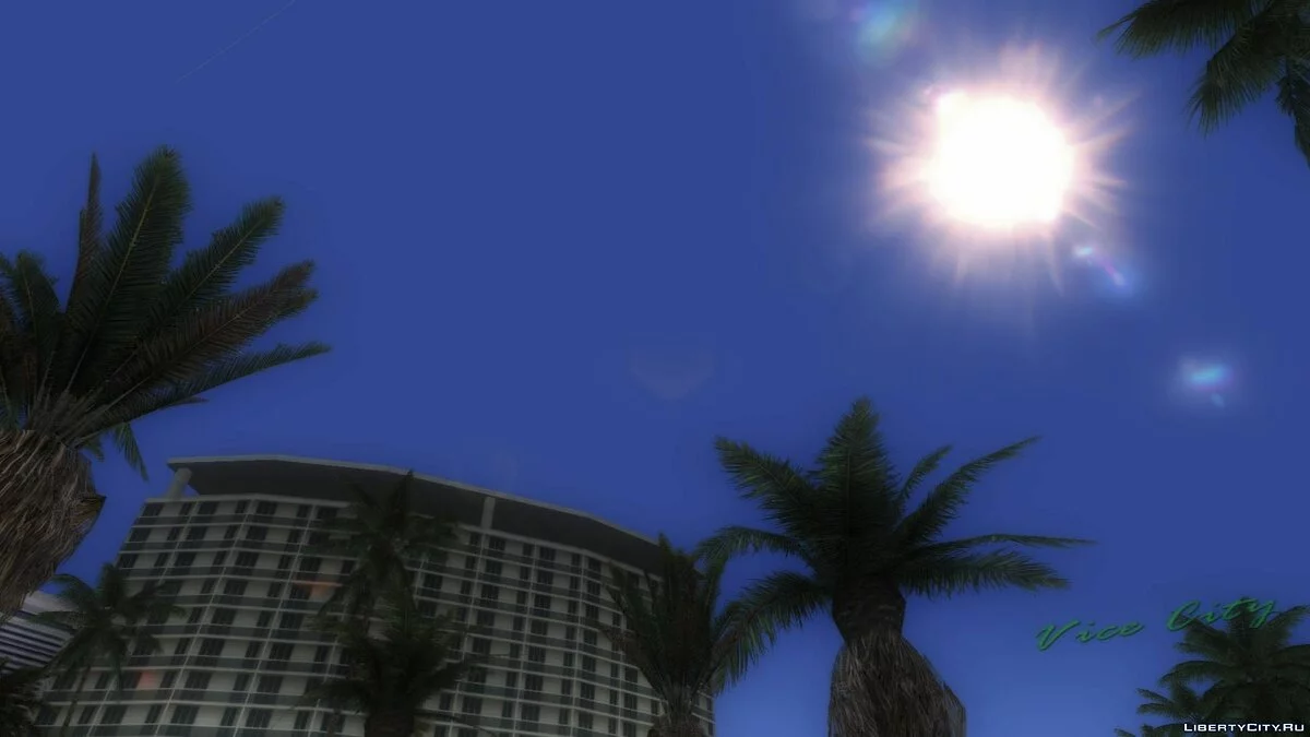 Правильная растительность 80-x (MipMapping) / GTA Vice City