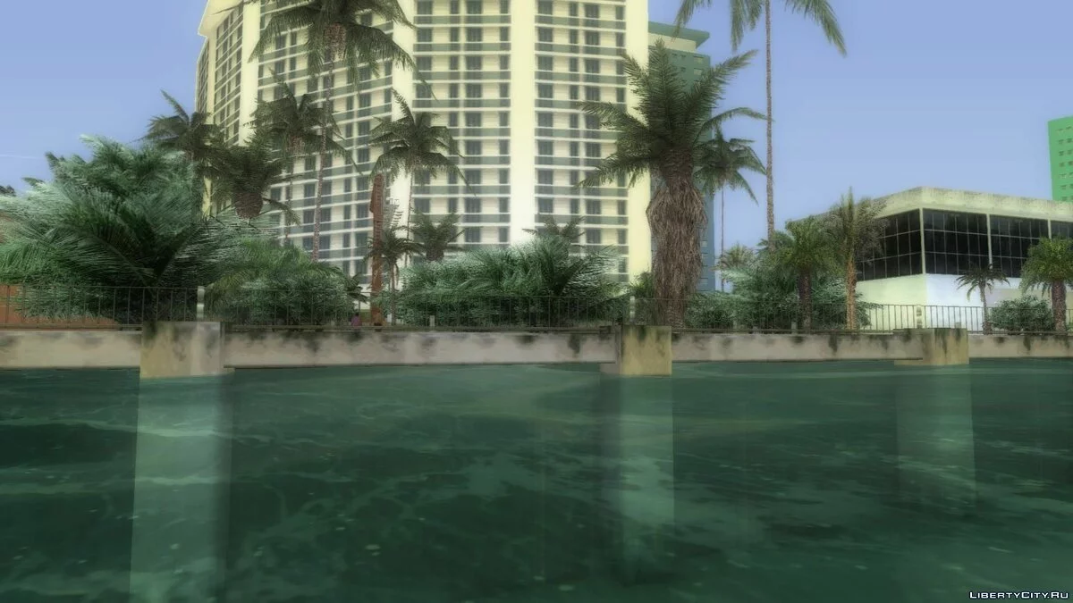 Правильная растительность 80-x (MipMapping) / GTA Vice City