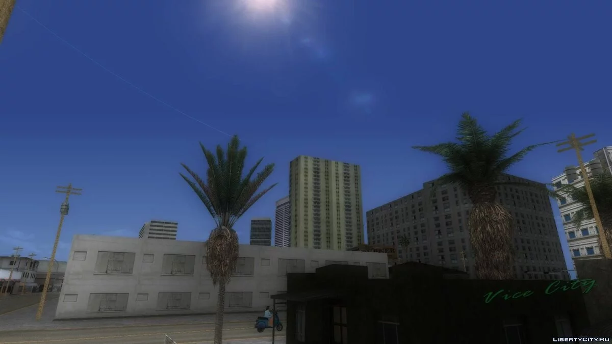 Правильная растительность 80-x (MipMapping) / GTA Vice City