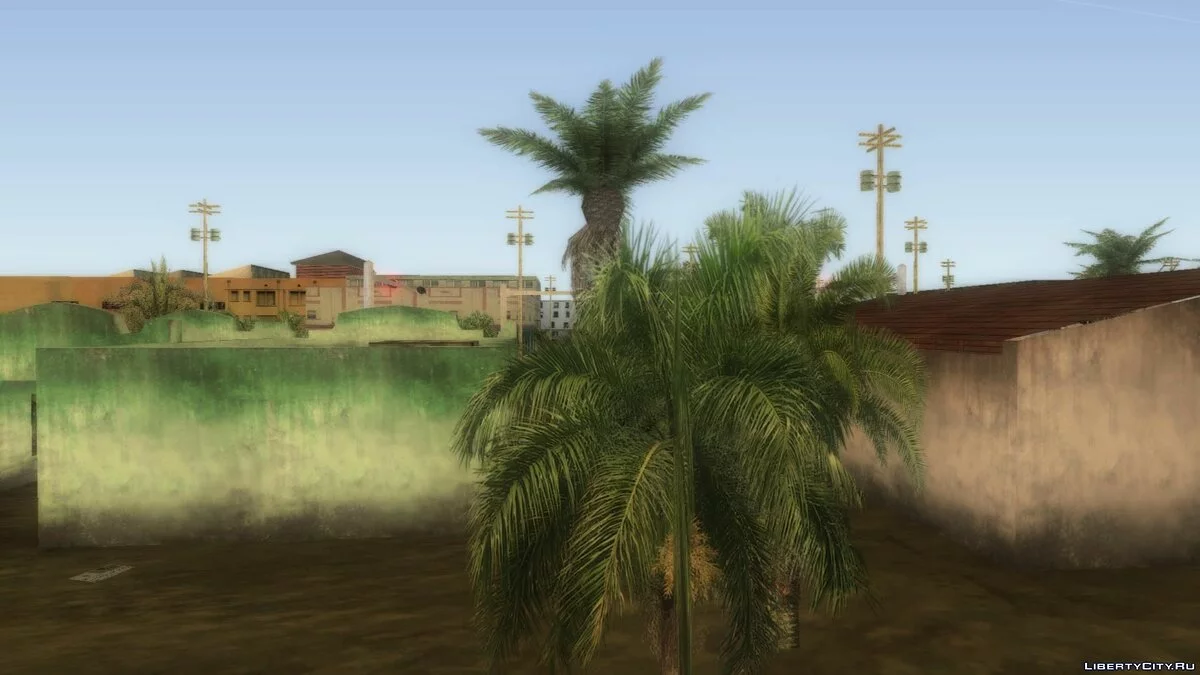 Правильная растительность 80-x (MipMapping) / GTA Vice City