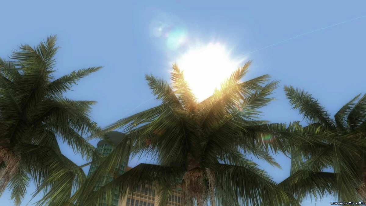 Правильная растительность 80-x (MipMapping) / GTA Vice City