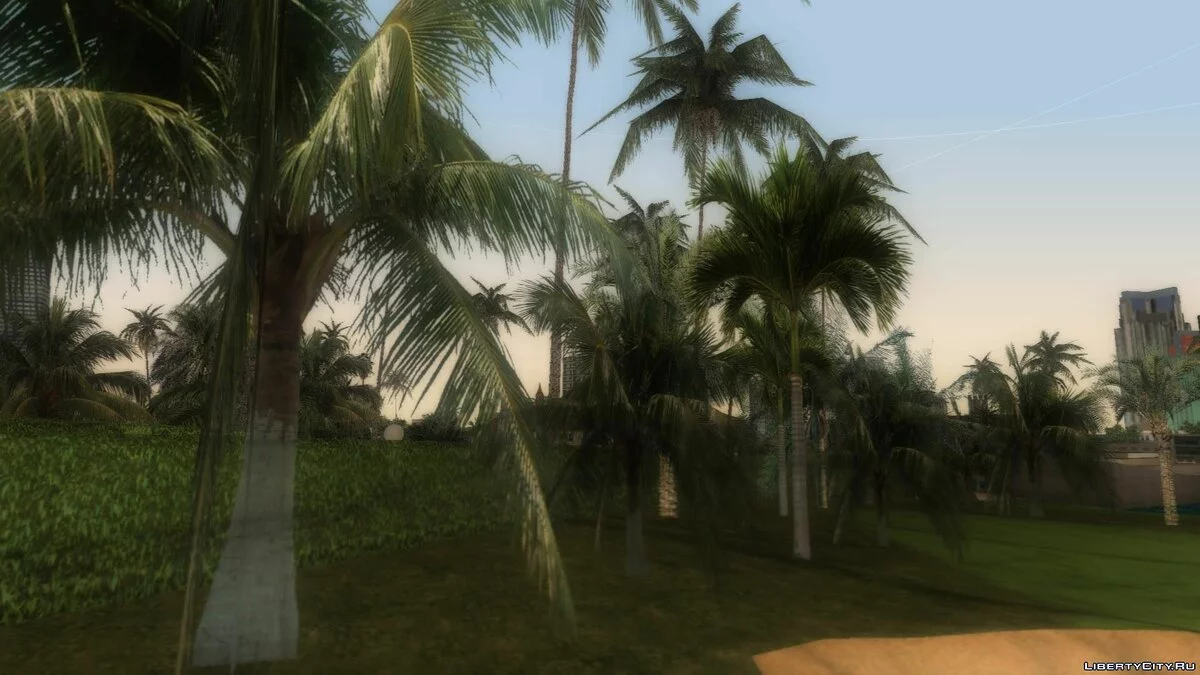 Правильная растительность 80-x (MipMapping) / GTA Vice City