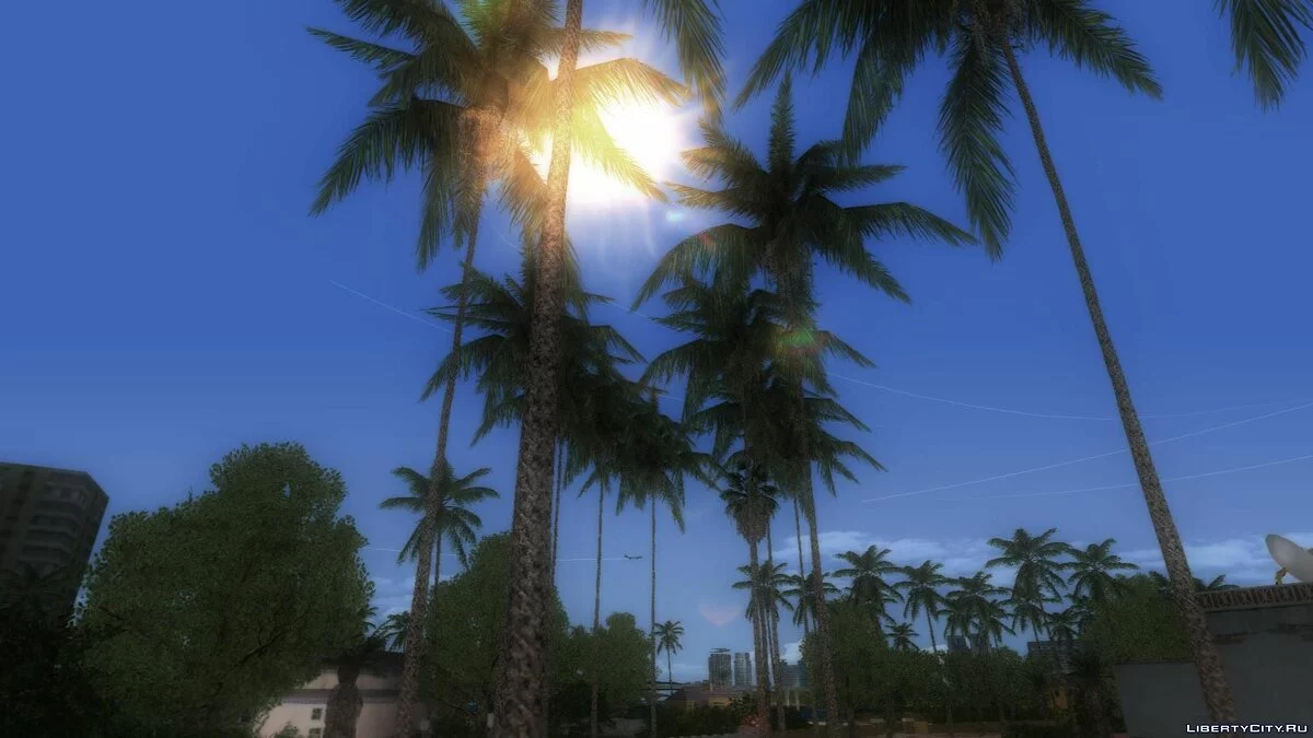 Правильная растительность 80-x (MipMapping) / GTA Vice City