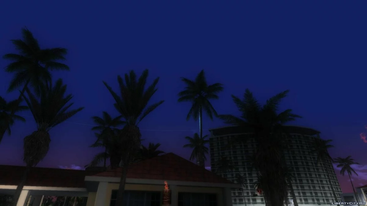 Правильная растительность 80-x (MipMapping) / GTA Vice City