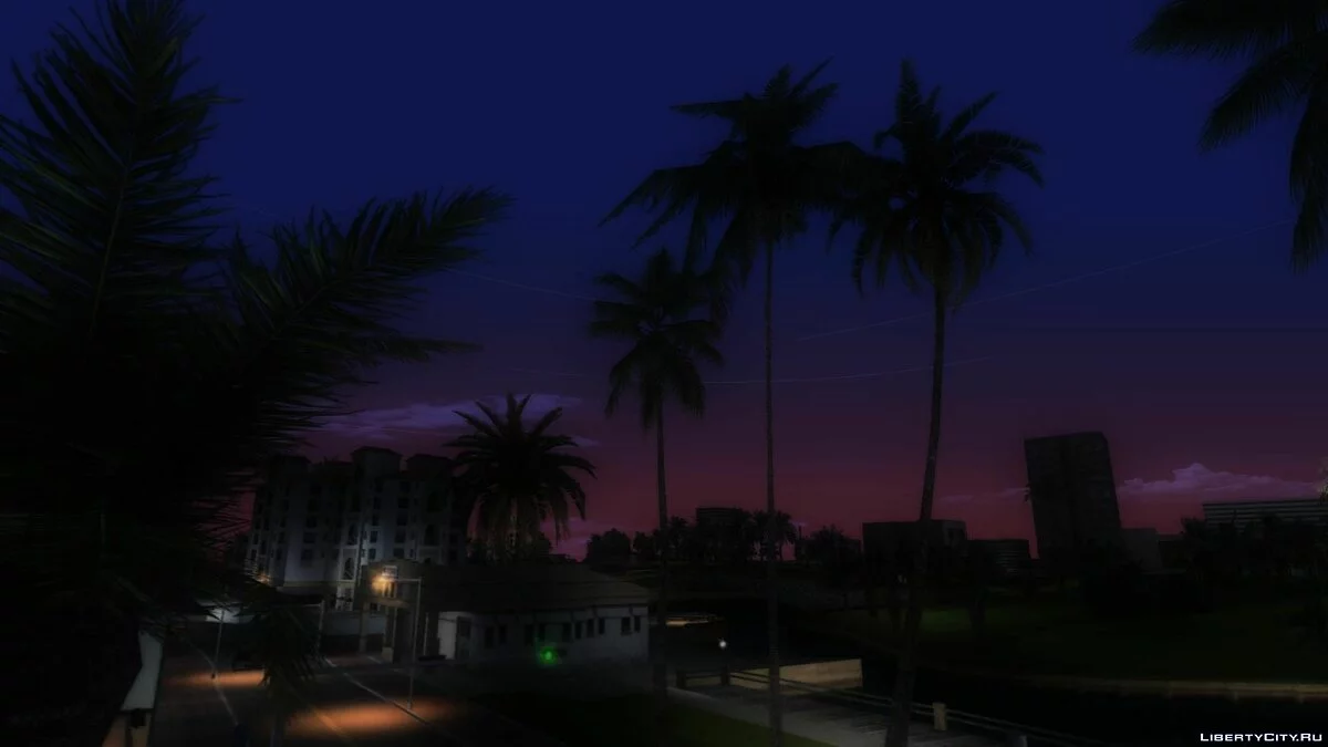 Правильная растительность 80-x (MipMapping) / GTA Vice City