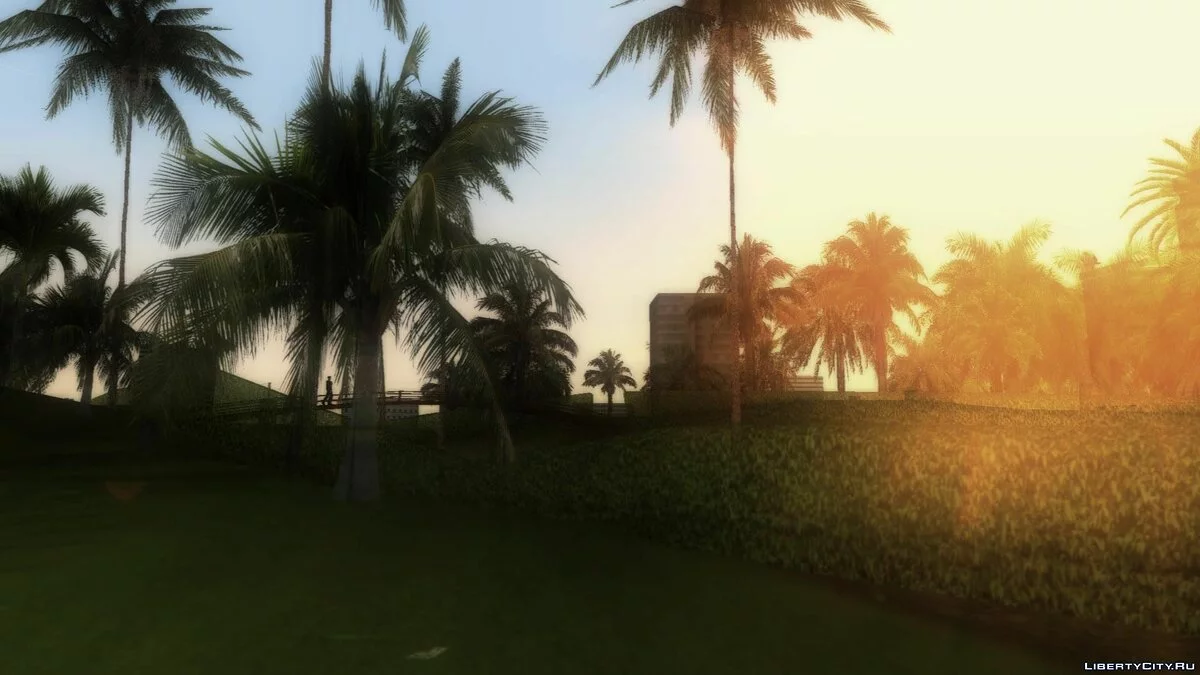 Правильная растительность 80-x (MipMapping) / GTA Vice City