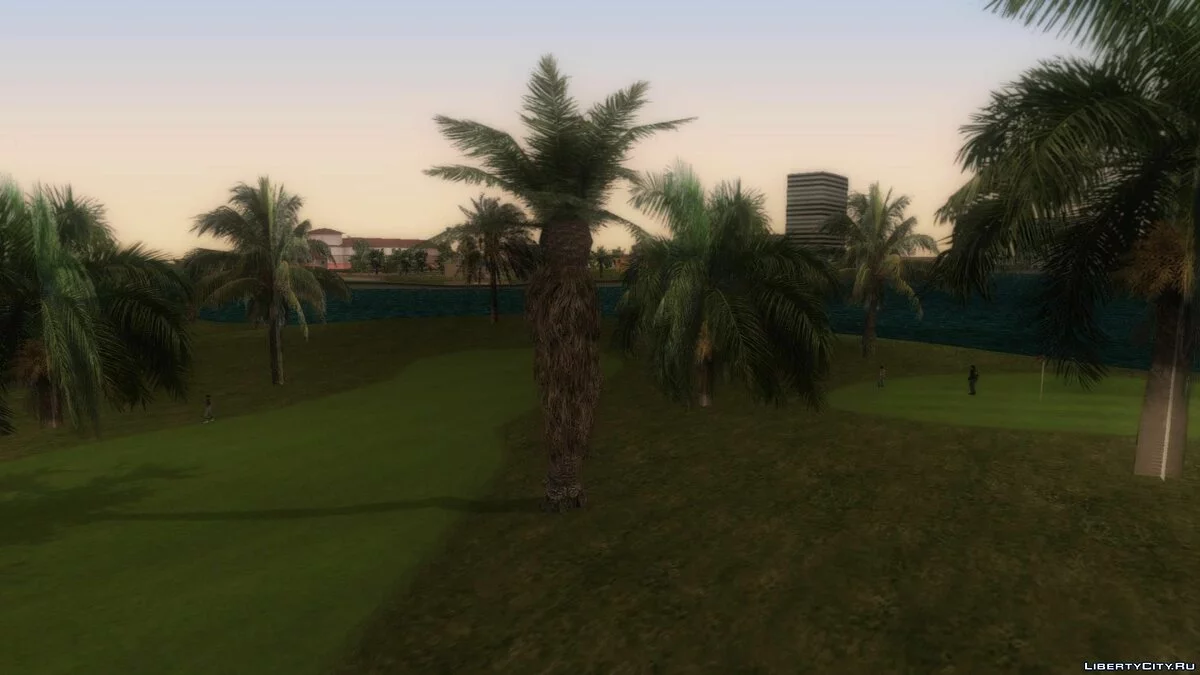 Правильная растительность 80-x (MipMapping) / GTA Vice City