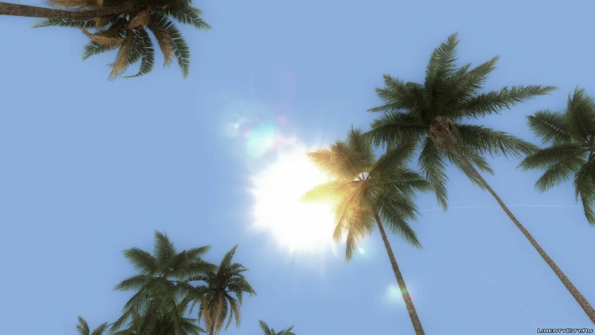 Правильная растительность 80-x (MipMapping) / GTA Vice City