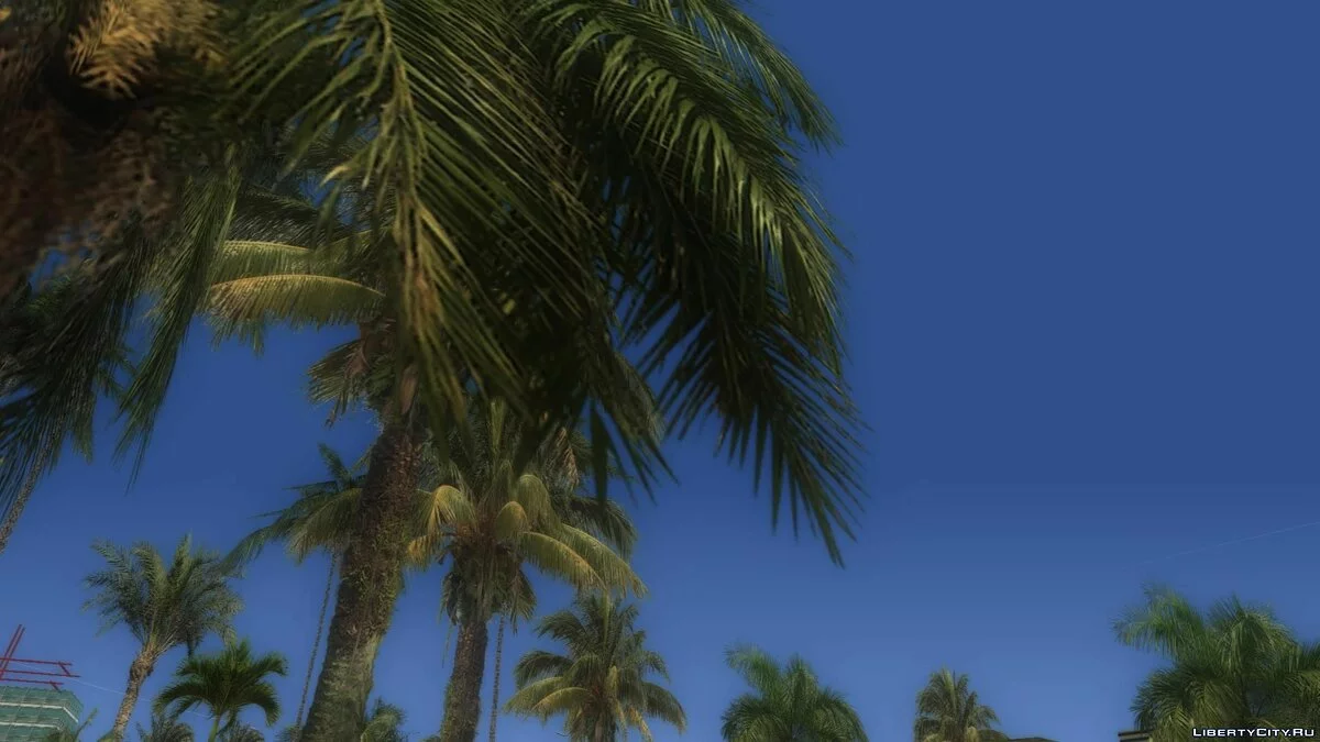 Правильная растительность 80-x (MipMapping) / GTA Vice City