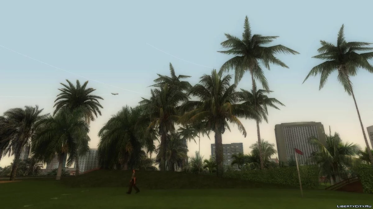 Правильная растительность 80-x (MipMapping) / GTA Vice City