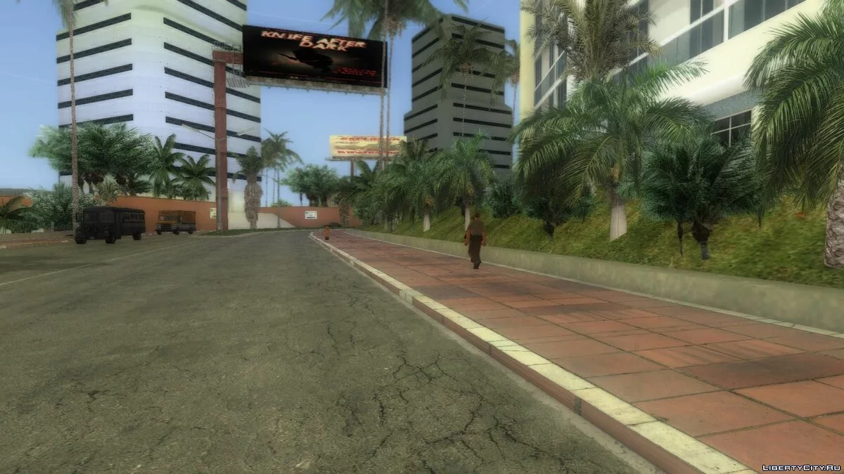 Правильная растительность 80-x (MipMapping) / GTA Vice City