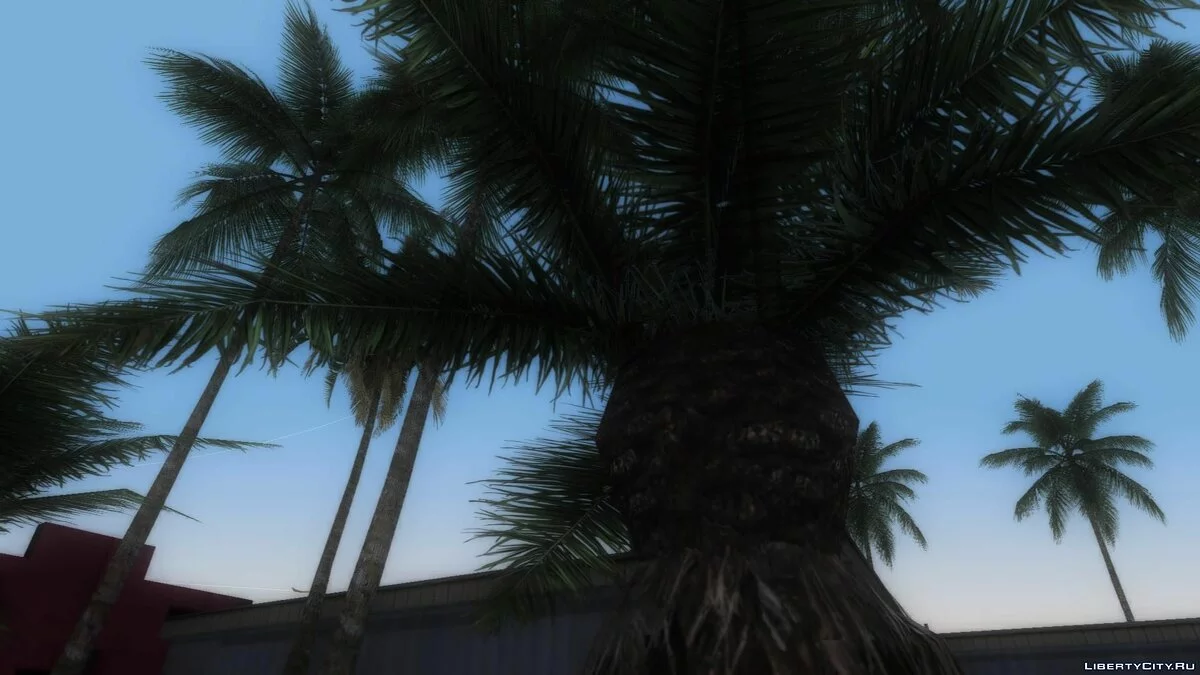 Правильная растительность 80-x (MipMapping) / GTA Vice City