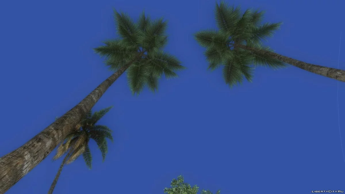 Правильная растительность 80-x (MipMapping) / GTA Vice City