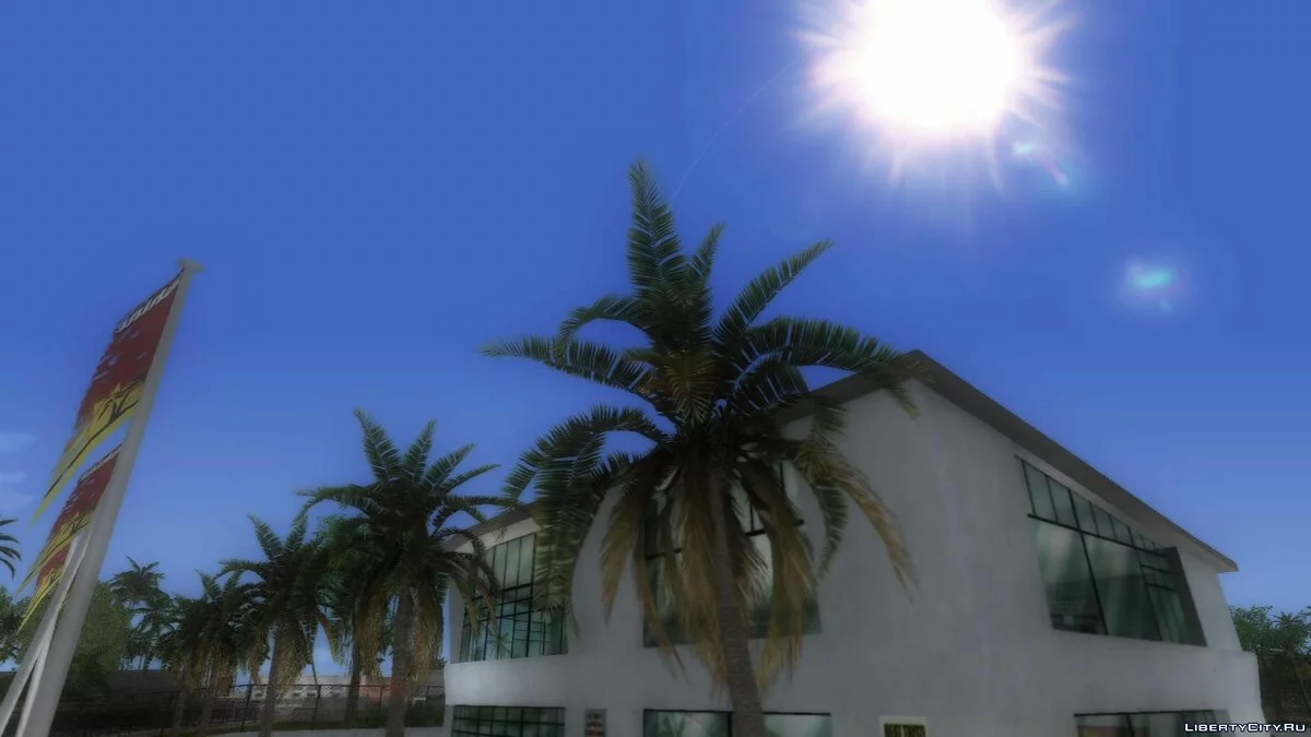 Правильная растительность 80-x (MipMapping) / GTA Vice City