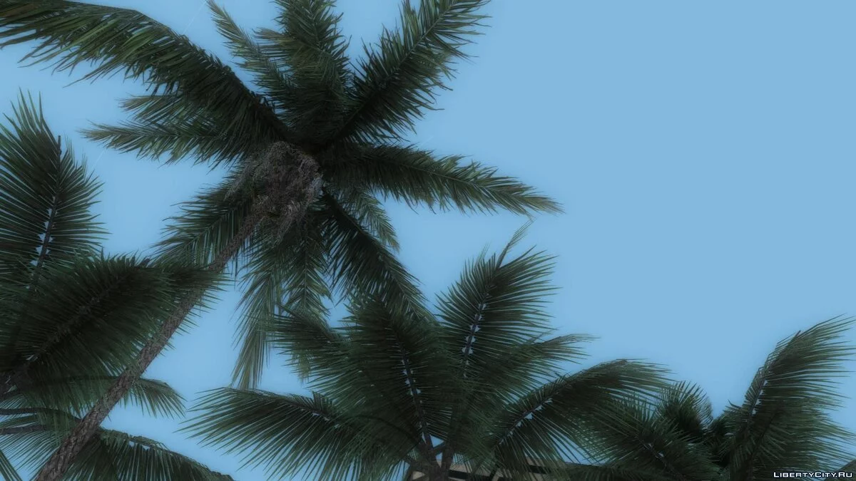 Правильная растительность 80-x (MipMapping) / GTA Vice City
