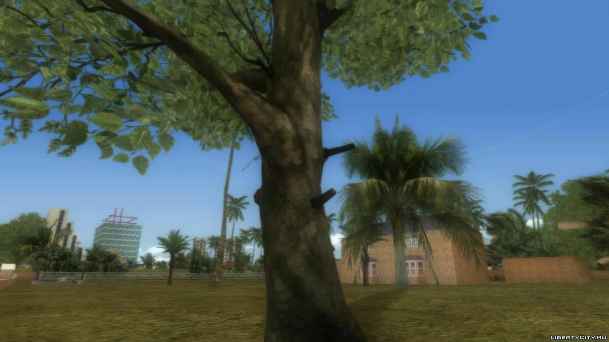 Правильная растительность 80-x (MipMapping) / GTA Vice City