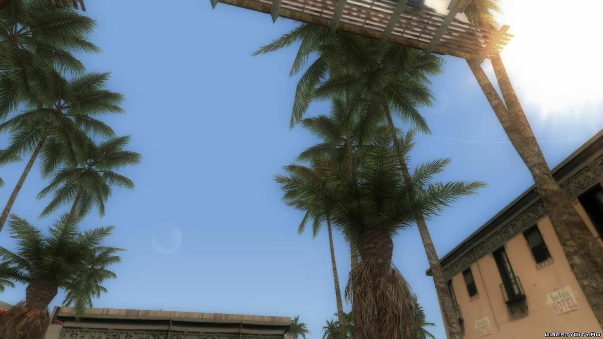 Правильная растительность 80-x (MipMapping) / GTA Vice City