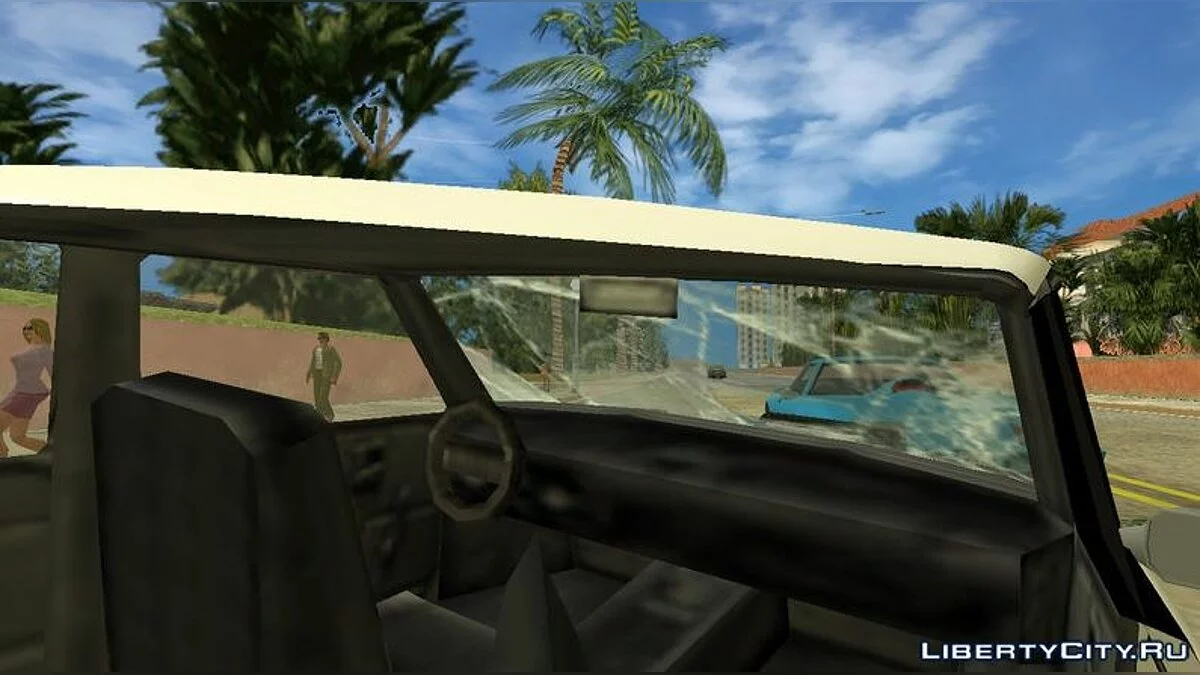 Реалистичное повреждение стекла V2 / GTA Vice City