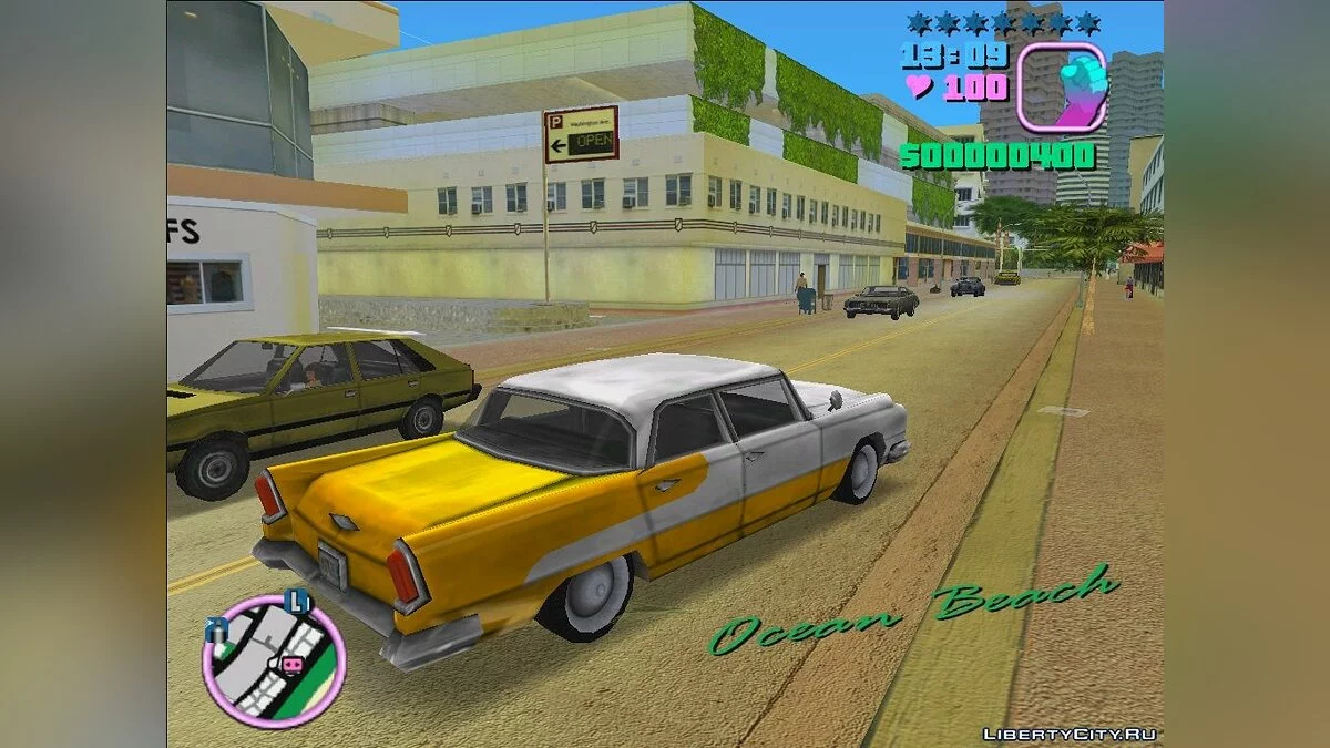 AI Enhanced Roads Textures with Fake Normal Mapping / GTA Vice City