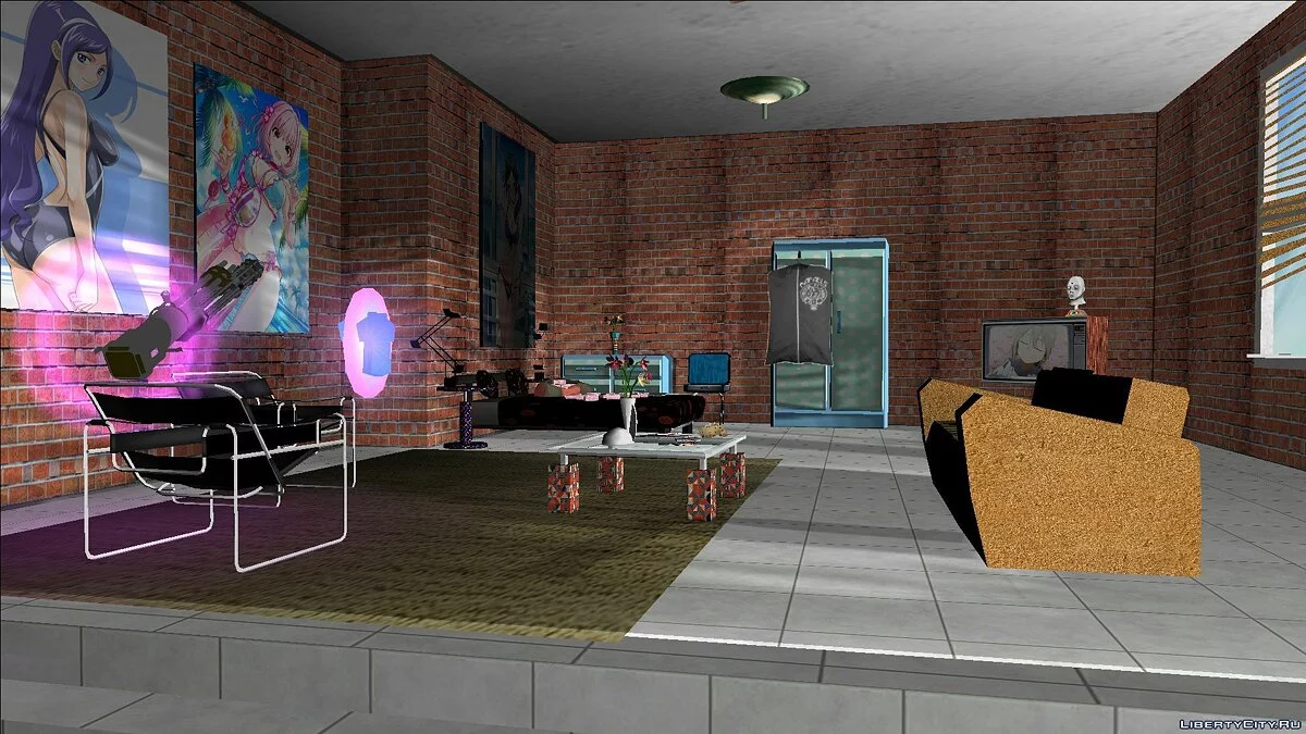 Новые текстуры для номера в отеле Ocean View V2 / GTA Vice City