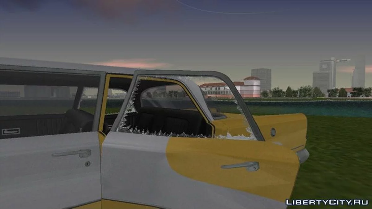 Реалистичное повреждение стекла v3  / GTA Vice City