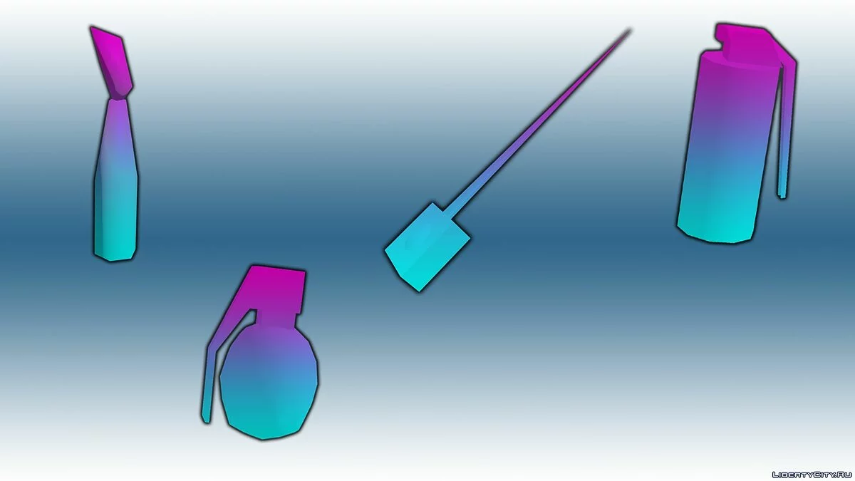 Rendered Icons / GTA Vice City