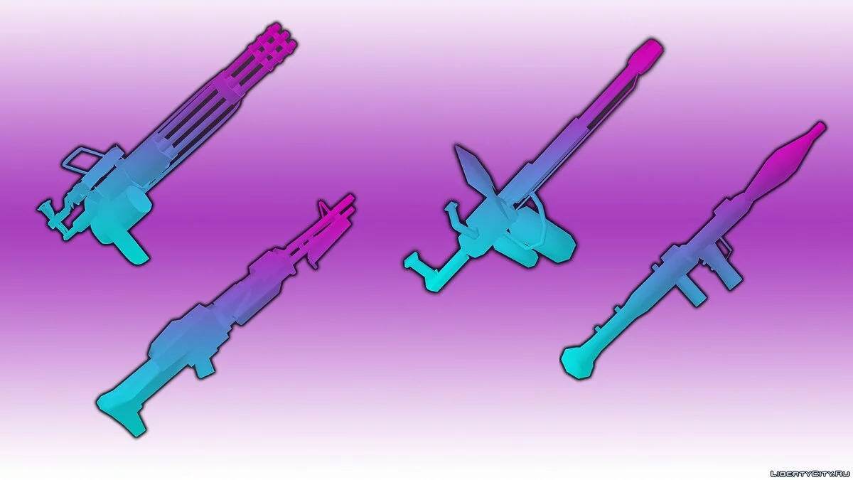 Rendered Icons / GTA Vice City
