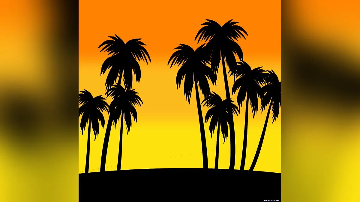 Новый красивый фон / GTA Vice City