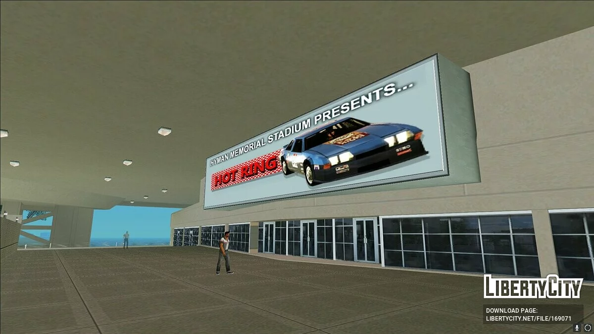 Вывески Hyman Memorial из Definitive Edition / GTA Vice City