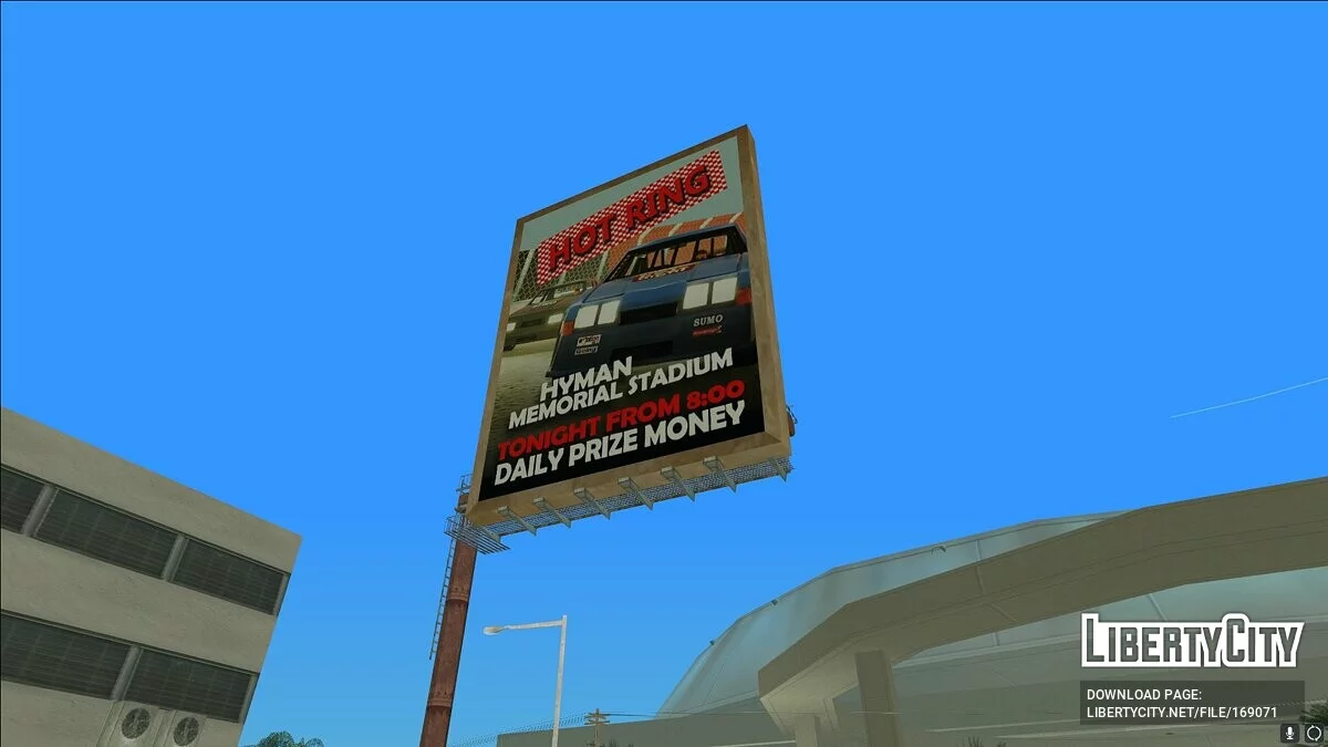 Вывески Hyman Memorial из Definitive Edition / GTA Vice City