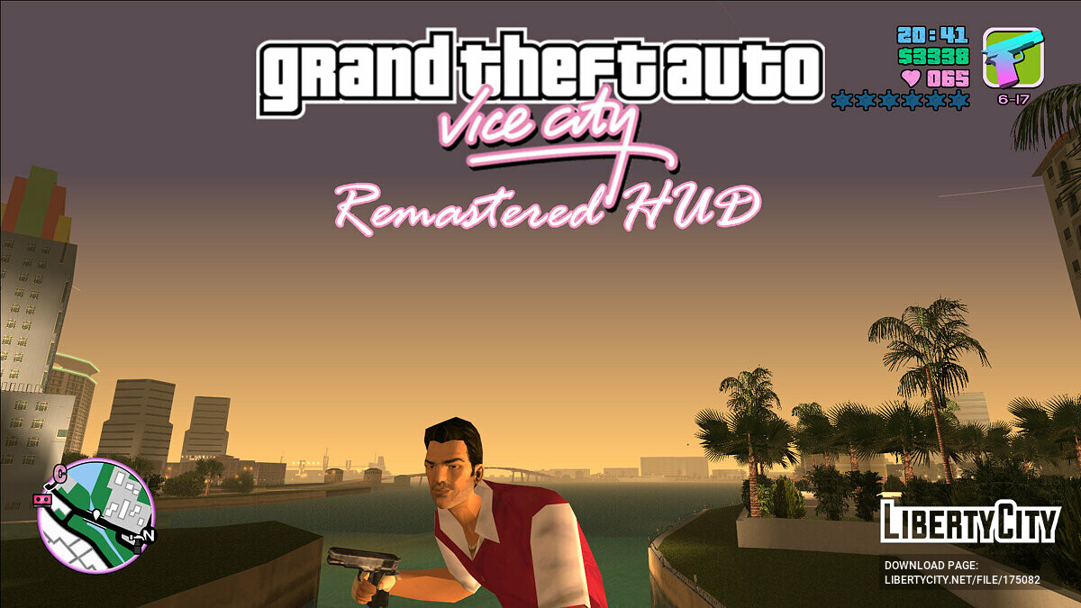 Remastered HUD for GTA Vice City - Картинка #1
