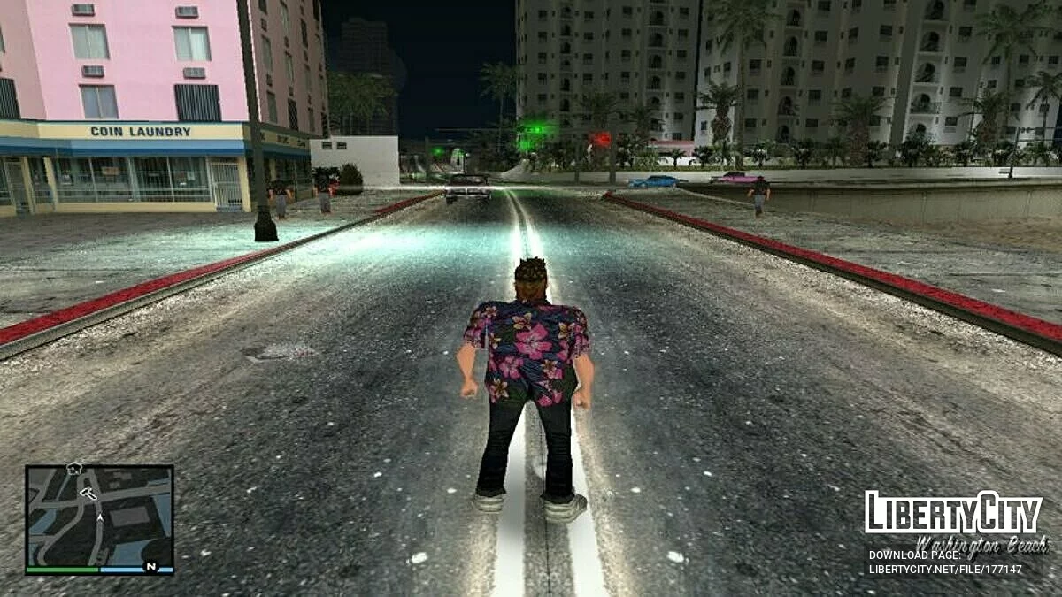 Дорога из GTA 5 / GTA Vice City