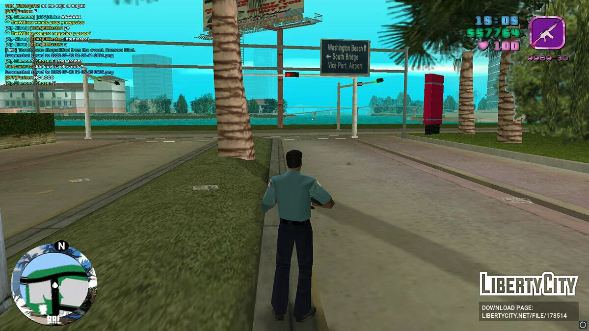 Фиолетовые иконки оружия / GTA Vice City