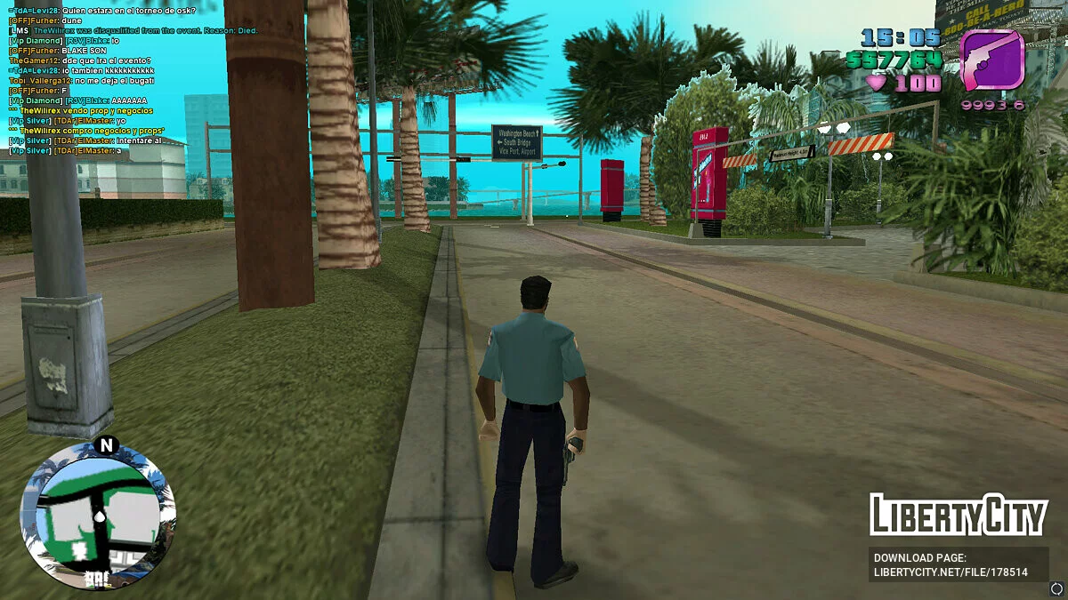 Фиолетовые иконки оружия / GTA Vice City