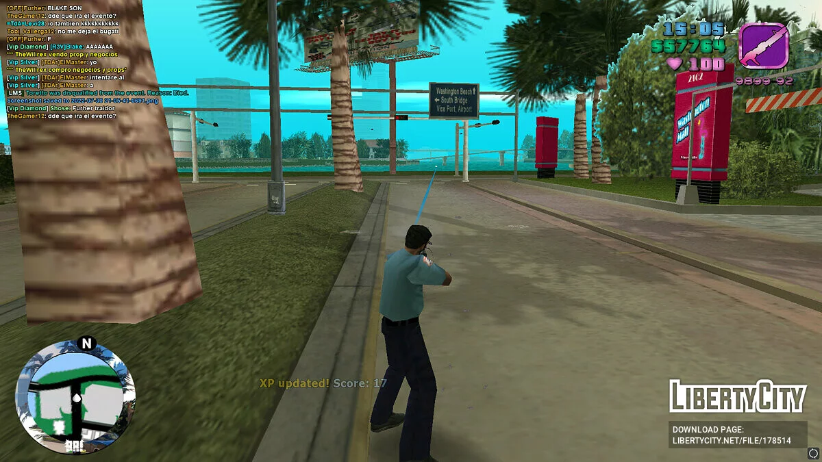 Фиолетовые иконки оружия / GTA Vice City
