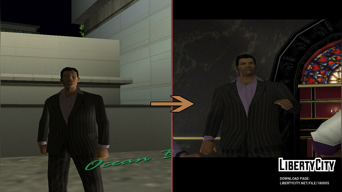 Corrected textures for models for GTA Vice City - Картинка #2
