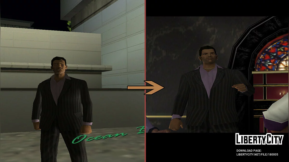 Исправленные текстуры для моделей / GTA Vice City