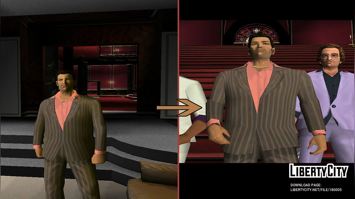 Исправленные текстуры для моделей / GTA Vice City