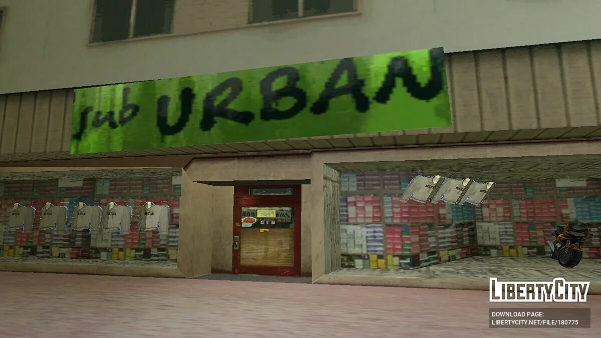 Магазины одежды из San Andreas / GTA Vice City