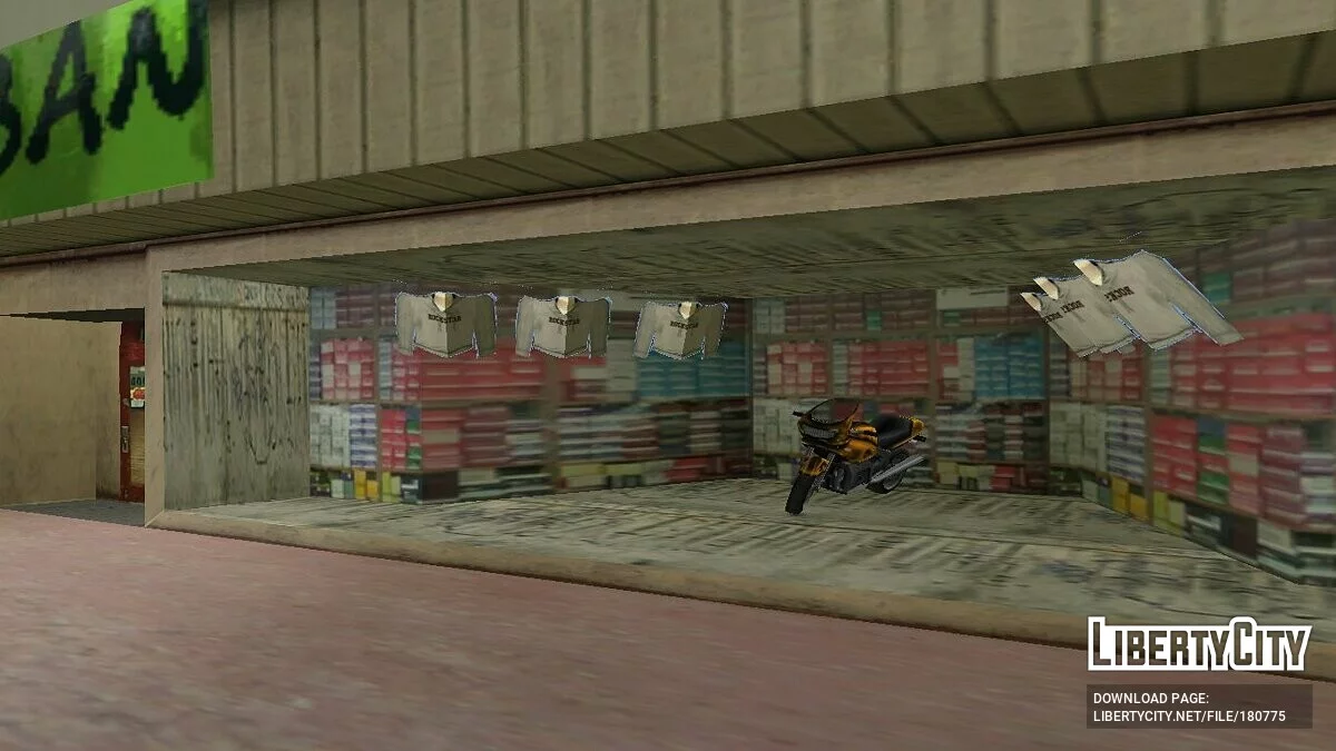 Магазины одежды из San Andreas / GTA Vice City
