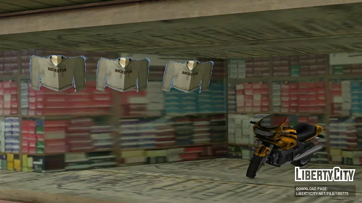 Магазины одежды из San Andreas / GTA Vice City