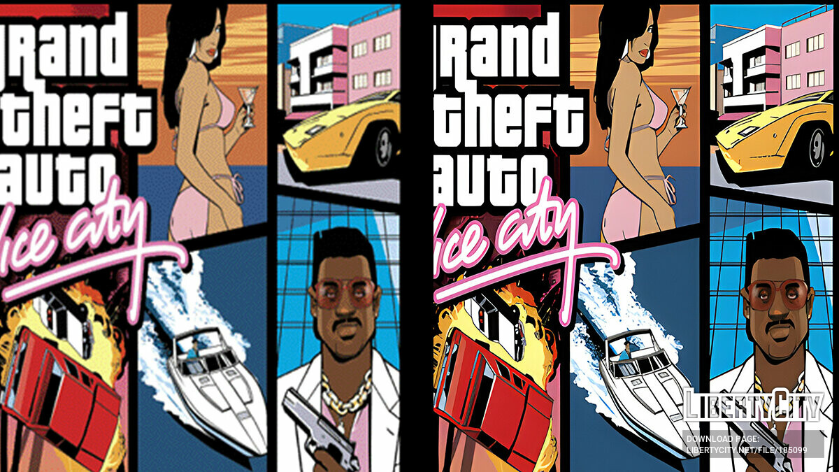 Файлы для GTA Vice City: машины, моды, скины