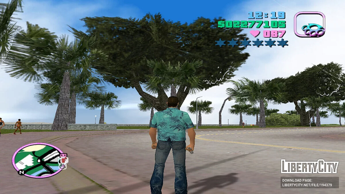 Большие красивые деревья / GTA Vice City