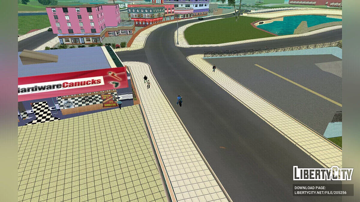 Новая HD дорога в штате / GTA Vice City
