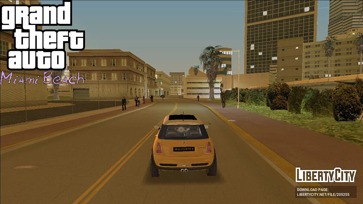 Улучшенная дорога из Vice Cry (Мип-Мапс) / GTA Vice City
