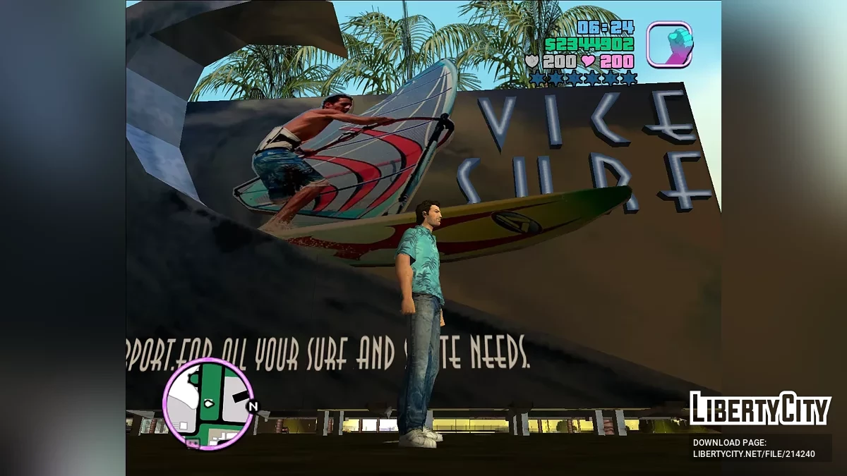 Исправления и улучшения текстур / GTA Vice City